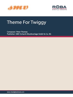 cover image of Theme For Twiggy
